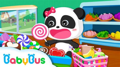 baby pandas supermarket quick game preview educational games