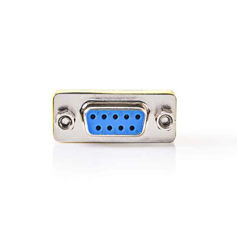 serial adapter adapter    pin female    pin female nickel plated metal