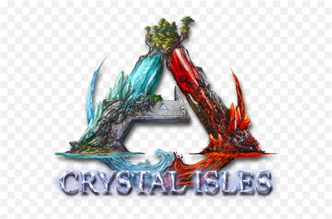 ark survival evolved ark crystal isles logo pngark survival evolved