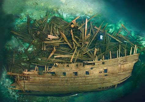 Cursed Warship Revealed With Treasure Onboard