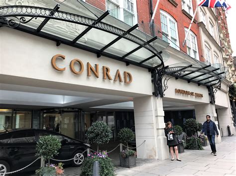 conrad hotel london st james review turning left