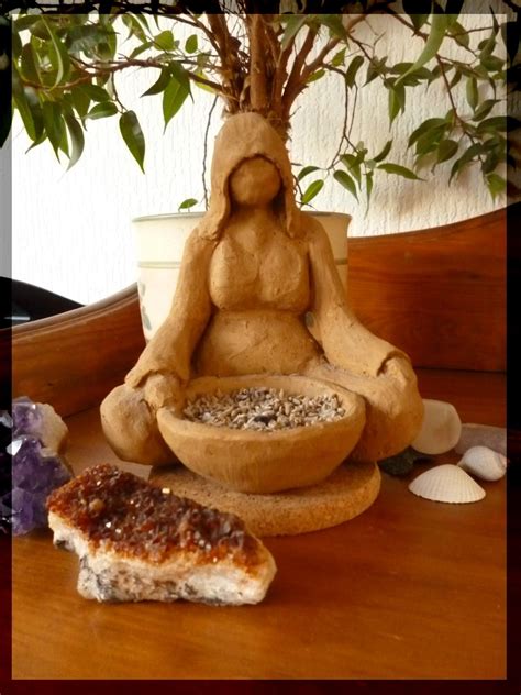 Earth Witch Earth Witch ~ Clay Earth Goddess With