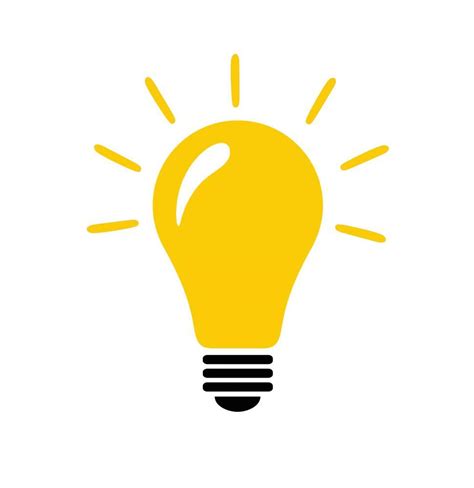 light bulb idea icon    clipartmag