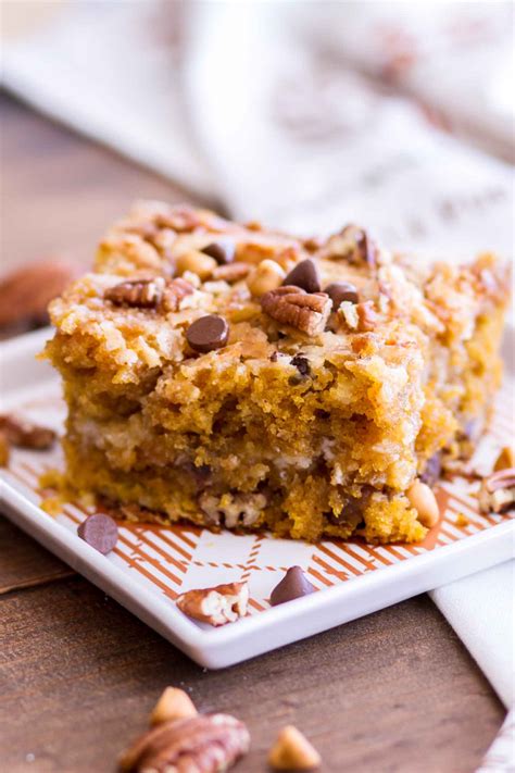 earthquake pumpkin cake recipe julies eats treats