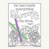 Ecclesiastes Coloring Adult Pages sketch template