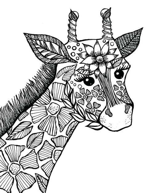 complicated animal coloring pages  getcoloringscom  printable