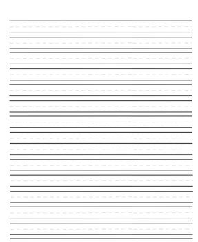 st grade lined writing papers  head heart  art teaching resources