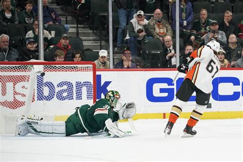 struggling   ends sluggish wild lose eric staal  shootout  ducks  athletic