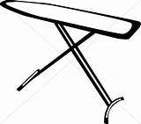 Ironing Board Clipart Line Drawn Sharefaith Clipground sketch template