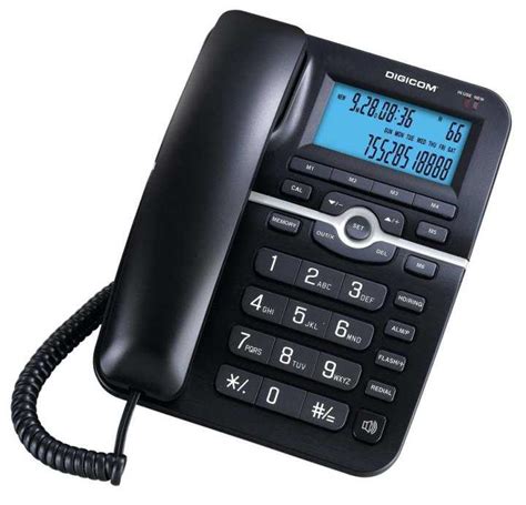 deals  digicom dg  lcd caller id landline telephone black  nepal pricemandu
