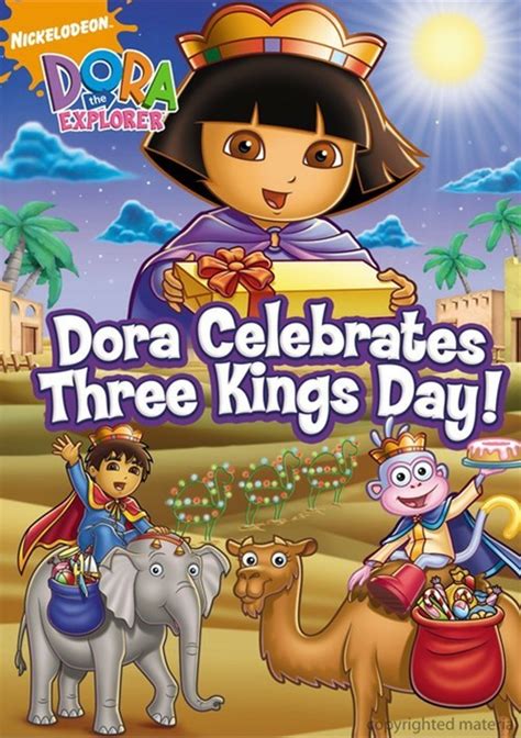 Dora The Explorer Dora Celebrates Three Kings Day Dvd