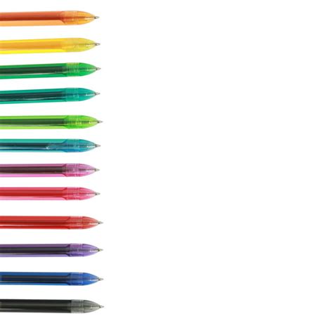 gear retractable gel pens assorted colors  count walmart
