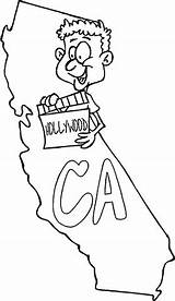 California Coloring Map Pages Printable Usa State Symbols Categories Clipart Library Popular Supercoloring Comments sketch template