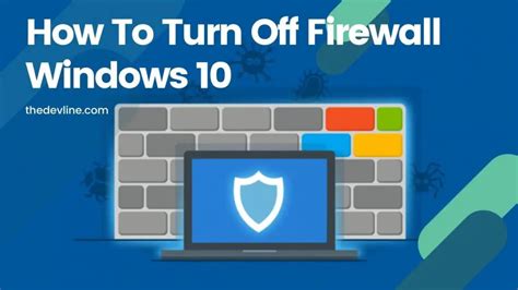turn  firewall windows  step  step guides