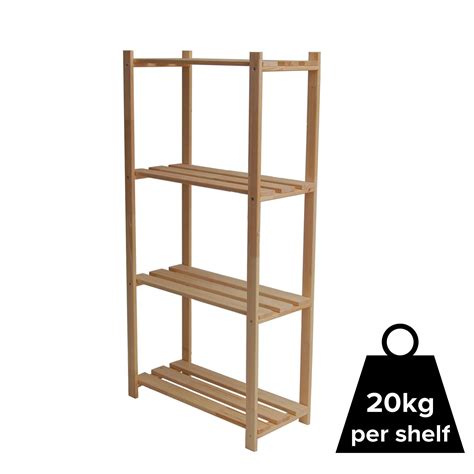 shelf wood shelving unit departments diy  bq