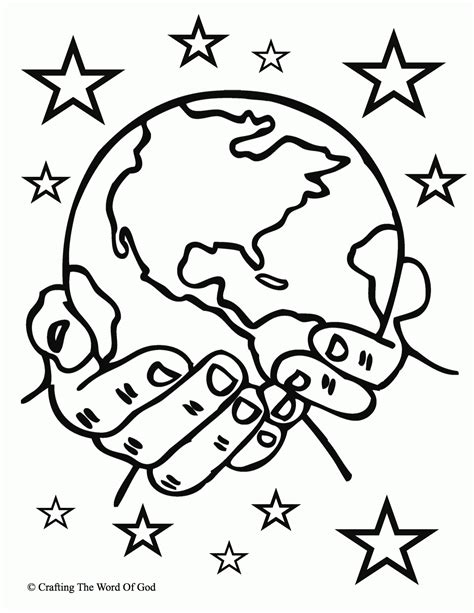 heaven  earth coloring page clip art library