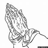 Hands Praying Coloring Albrecht Durer Pages Prayer Drawing Famous Printable Painting Hand Paintings Outline Clipart Dürer Thecolor Comments Library Choose sketch template