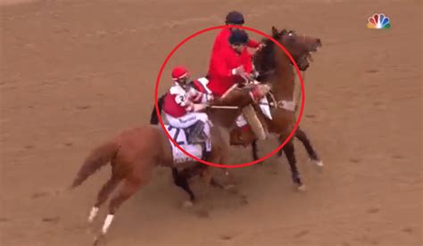 mad kentucky derby winner rich strike bites man  horse  shocking post race footage