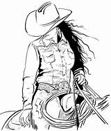 Cowgirls Sheriffs Villains sketch template