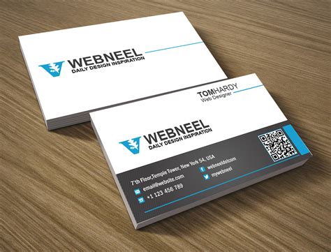 simple business card template  freedownload printing business card