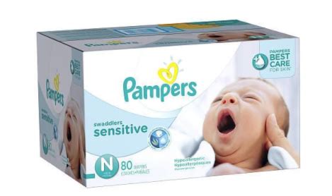 amazon pampers swaddlers newborn size  ct    centsable shoppin