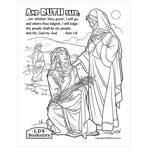 god helped ruth  naomi coloring page   porn website