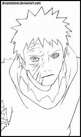 Obito Coloring Pages Tobi Printable Library Clipart Line Getcolorings Popular sketch template