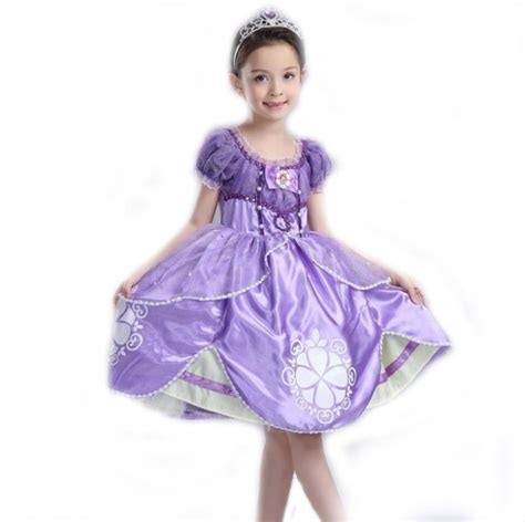 Sofia The First Deluxe Costume Dress For Girls Costume Party World