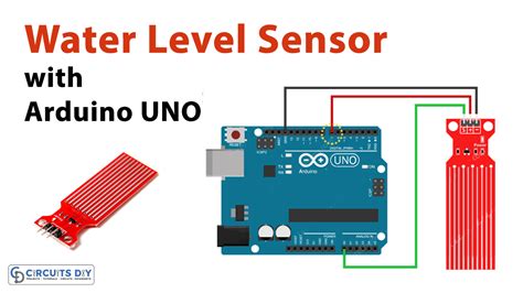 interface water level sensor  arduino uno