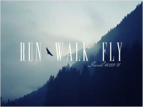 run walk fly    youtube