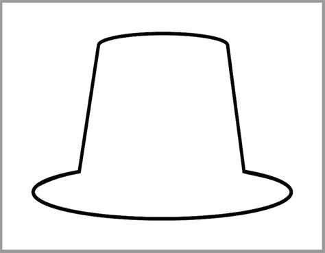 printable pilgrim hat customize  print