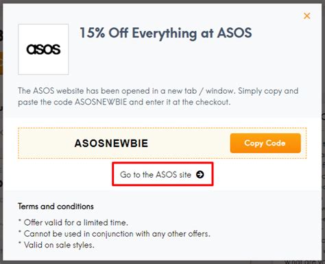 verified asos discount codes june