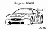 Jaguar Coloring Pages Car Cars Type Rsr 2010 Color Kids Choose Board Template sketch template