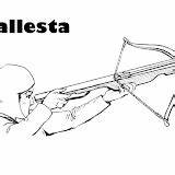 Ballestas Ballesta Febrero sketch template