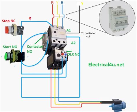 dol circuit wiring diagram electricalu