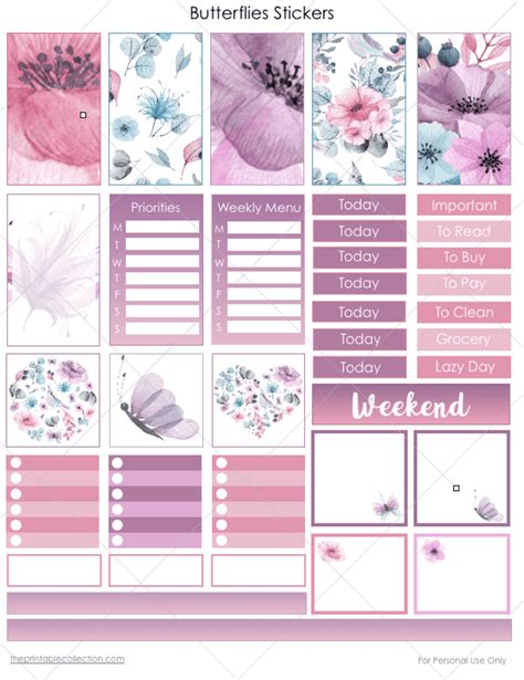 printable vintage stickers  journaling aesthetic stickers