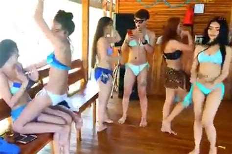 Thailand Sex Party Footage Slammed As Obscene As