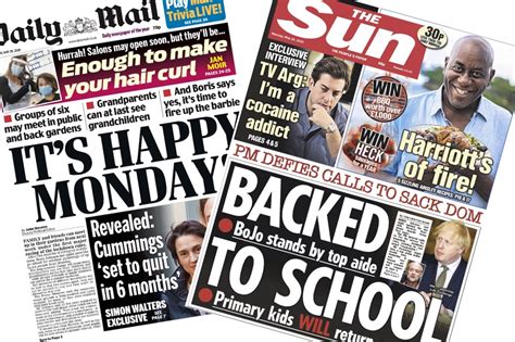 newspapers confusing public   lockdown rules  uk