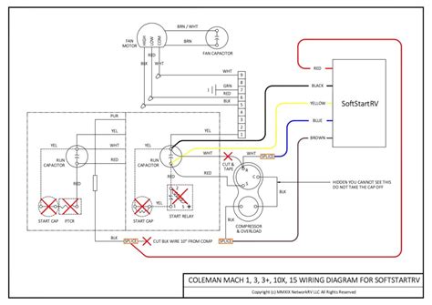 coleman mach ac wiring diagram wiring diagram