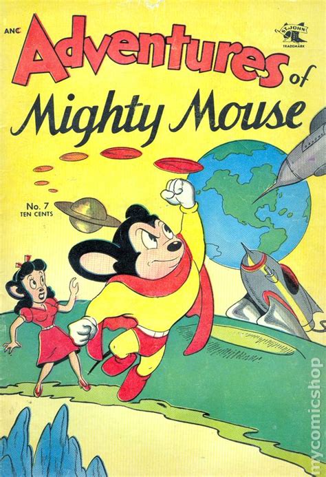 adventures of mighty mouse 1952 st john comic books