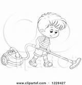 Vacuum Boy Clipart Canister Outlined Illustration Using Royalty Vector Bannykh Alex Regarding Notes sketch template