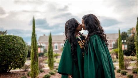 Campus Love Meet Famu’s Lesbian Couple Shay And Kya Kissing During