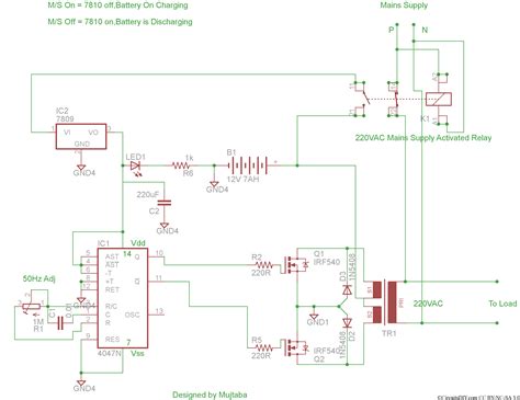wire solar panel   inverter  battery  dc load power inverter wiring diagram