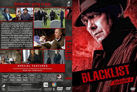 blacklist season   custom dvd cover labels dvdcovercom