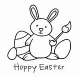 Easter Hoppy Lovely Weekend sketch template