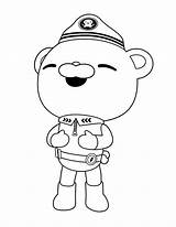 Coloring Pages Captain Barnacles Octonauts Kids Awesome Print Color Birthday Printable Getcolorings Online Party Activities sketch template