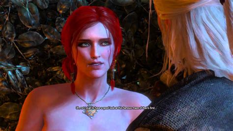the witcher 3 wild hunt rejecting a drunk triss youtube
