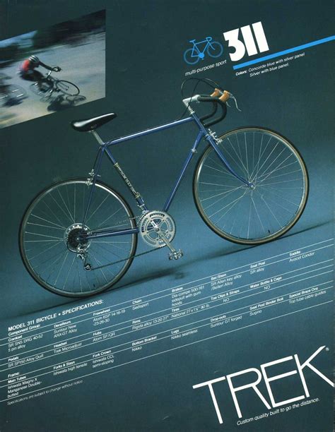 trek bicycle brochure