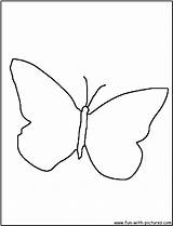 Animal Outlines Outline Butterfly Coloring Drawing Template Printable Clipart Clip Page1 Kids Getdrawings Pages Clipartmag Outline1 sketch template