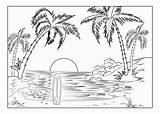 Scenery Adults Azcoloring sketch template